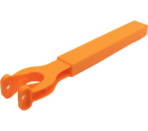 Duplo Bright Light Orange Boom Lever upper arm (40634)