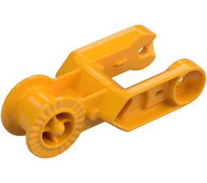 Duplo Klar Ljus Orange Digger Arm med rött märke (65082 / 65490)