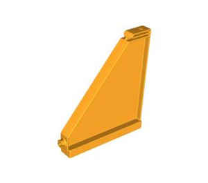 Duplo Orange clair brillant mur 1 x 6 x 6 (51383)