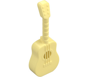 Duplo Amarillo claro brillante Guitar (65114)