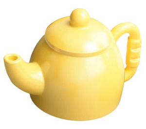 Duplo Helles Hellgelb Tea Pot mit Deckel (3728 / 35735)
