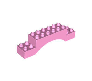 Duplo Bright Pink Arch Brick 2 x 10 x 2 (51704)