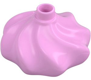 Duplo Bright Pink Cake Icing Swirl (18918 / 98217)