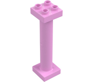 Duplo Světle růžová Column 2 x 2 x 6 (57888 / 98457)