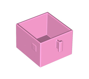 Duplo Bright Pink Drawer with Handle (4891)