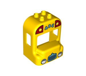 Duplo Bus Front 4 x 4 x 3 (19804 / 20854)