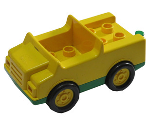 Duplo Voiture avec Vert Base (2218)