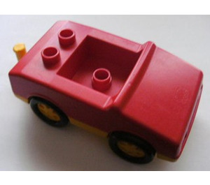 Duplo Auto met Eén Nop as Stoel