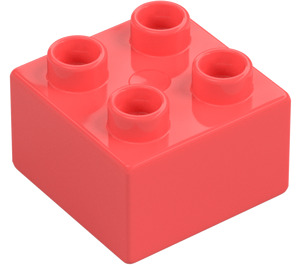 Duplo Koral Cegła 2 x 2 (3437 / 89461)