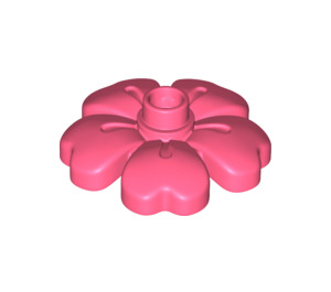 Duplo Coral Flower 3 x 3 x 1 (84195)
