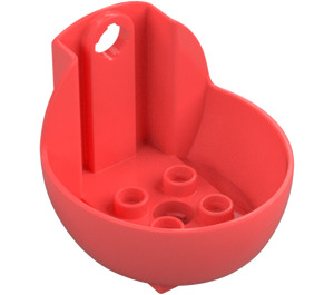 Duplo Korall Gondola med Rotation Stift (29306)