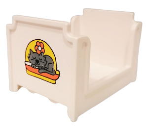 Duplo Cot med Katt (4886)