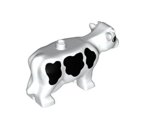 Duplo Cow mit Schwarz splodges (6673 / 75720)