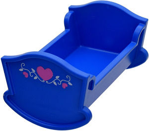 Duplo Cradle met Harten  Sticker (4908)