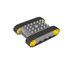 Duplo Crawler Alusta 8 x 9 x 2 jossa Treads (59181)