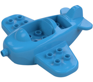 Duplo Dark Azure Plane 12 x 10 x 4 (16196)