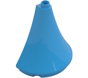 Duplo Azzurro scuro Steeple Metà Rotondo 3 x 5 x 4 (98238)