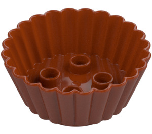 Duplo Tummanoranssi Cupcake Liner 4 x 4 x 1.5 (18805 / 98215)