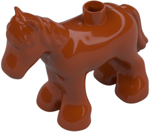 Duplo Mørk oransje Foal (26390 / 75723)