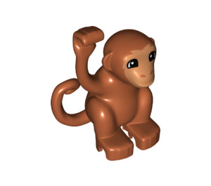 Duplo Dark Orange Monkey (53646)