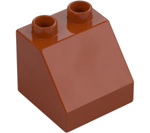 Duplo Dark Orange Slope 2 x 2 x 1.5 (45°) (6474 / 67199)