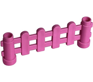 Duplo Mørk rosa Gjerde Garden (6497)