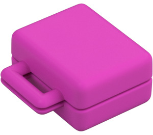 Duplo Dark Pink Suitcase without Logo (20302)