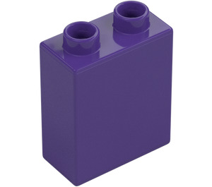 Duplo Viola scuro Mattoncino 1 x 2 x 2 (4066 / 76371)