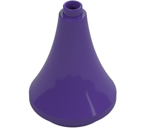 Duplo Violet Foncé Steeple Rond 3 x 3 x 3 (16375 / 98237)