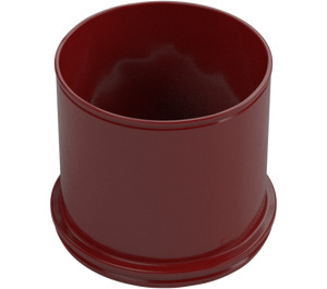 Duplo Dark Red Tube Straight (31452)