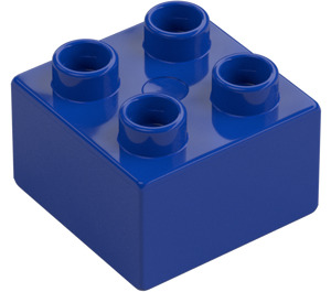 Duplo Dark Royal Blue Brick 2 x 2 (3437 / 89461)