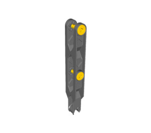 Duplo Dark Stone Gray Arm 2/2 Screws (28331 / 74844)