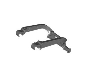 Duplo Donker steengrijs Arm met Handvat 8 x 7 x 2 (59178)