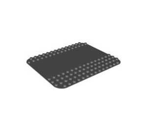 Duplo Dark Stone Gray Plate 12 x 16 with Roadway (50384)