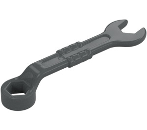 Duplo Tmavě kamenná šedá Wrench 2 x 5 x 1 (16265 / 47509)