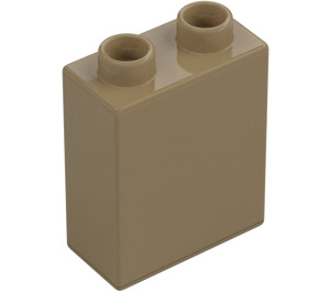 Duplo Dark Tan Brick 1 x 2 x 2 (4066 / 76371)