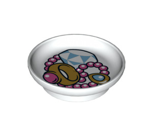 Duplo Dish with Jewels and ring (11977 / 31333)