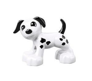 Duplo Dog with Black Spots and Black Tail (58057 / 89697)