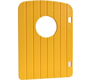 Duplo Puerta con Ojo de buey y grooves