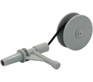 Дупло Drum с Черно низ и Medium Stone Сив Nozzle (Нормален барабан) (98188)