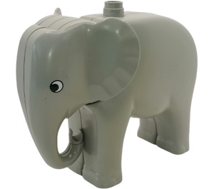 Duplo Elephant med Rippled Ører og Movable Hode