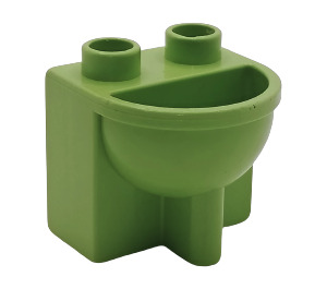 Duplo Fabuland lime Bathroom Sink (4892 / 21990)