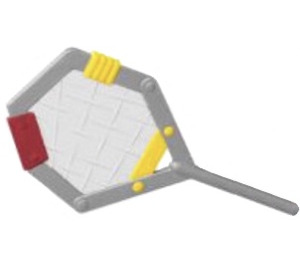 Duplo Argent Mat Tennis Racket (46192)