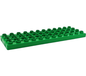 Duplo Green Base Plate 4 x 12 x 0.5 (6668)