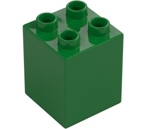 Duplo Grün Stein 2 x 2 x 2 (31110)