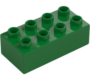 Duplo Zelená Kostka 2 x 4 (3011 / 31459)