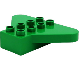 Duplo Green Brick 2 x 4 with Wings (31215)