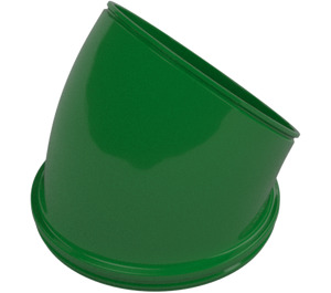 Duplo Verde Curvo Elbow Tubo (31195)