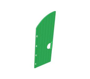 Duplo Green Door Wood 4 x 7 with 4 Hinges (66820 / 98239)