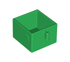 Duplo Green Drawer with Handle (4891)